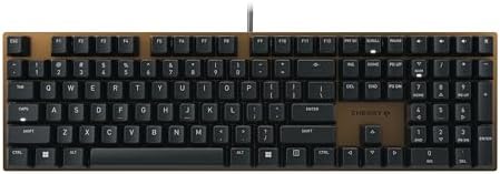 Cherry KC 200 MX Wired Mechanical Office Keyboard MX2A Brown Switches by CHERRY