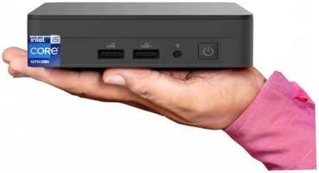 ASUS NUC 13Pro Business Mini Desktop, Intel 13th Gen i5 Processor(8Core, 12Threads with Up to 4.6GHz), 16GB RAM, 256GB PCIe SSD, Ultra-Quiet Design, Space-Saving, Wi-Fi 6E, USB-C, Windows 11 by Unknown
