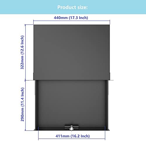 2U Server Cabinet Case 19 Inch Rack Mount Lockable Drawer - Image 5