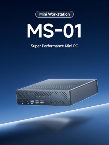 MINISFORUM MS-01-S139K Mini PC Workstation Barebone Intel Core i9-13900HK - Image 2