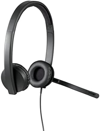 Logitech H570e Stereo Headphones with Noise Cancelling Microphone - Black - Image 2