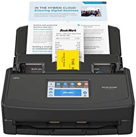 Fujitsu ScanSnap iX1500 Color Duplex Document Scanner with Touch Screen for Mac or PC, Black (2018 Release) by ScanSnap