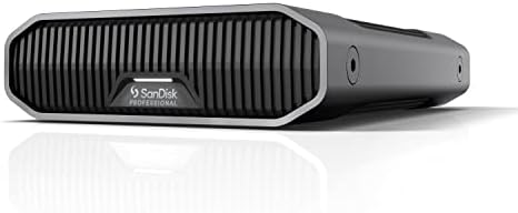 SanDisk Professional 24TB G-Drive Enterprise-Class External Desktop Hard Drive - 7200RPM Ultrastar HDD Inside, USB-C (10Gbps), USB 3.2 Gen 2, Mac Ready - SDPHF1A-024T-NBAAD by Unknown