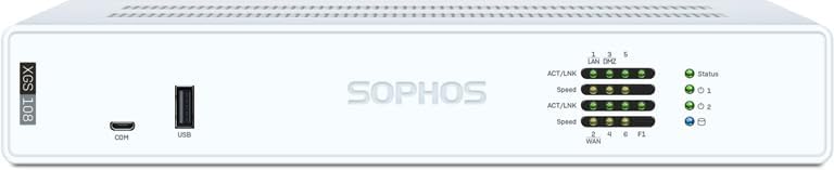 Sophos XGS 108 (Gen2) Network Security Appliance with 1 Year Xstream Protection (XX108Z12ZZPCUS) | 6 x 2.5 GE Ports + 1 SFP | Next-Gen Protection, SD-WAN, Secure VPN, Centralized Management by Sophos