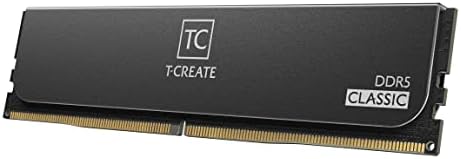 TEAMGROUP T-Create Classic 10L DDR5 32GB Kit (2 x 16GB) 6000MHz (PC5-48000) CL48 Desktop Memory Module Ram, Supports Both Intel & AMD - CTCCD532G6000HC48DC01, Black-UDIMM - Image 5