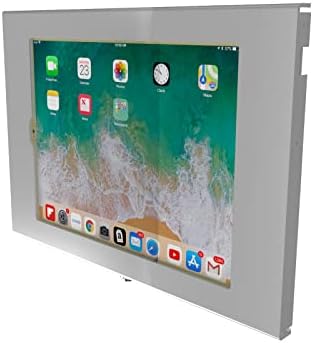Locking Security Metal Case for Apple iPad Pro 12.9" 3/4/5/6 for Kiosk, POS, Store, Show Display (White, iPad Pro 12.9 3/4/5/6) by TABcare
