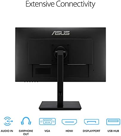 ASUS VA24DQSB 24" 1080P FHD IPS Computer Monitor, USB Docking, DisplayPort - Image 6