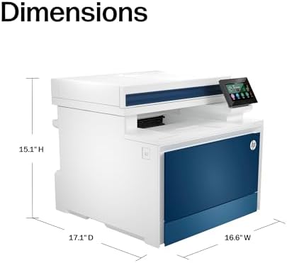 HP Color LaserJet Pro MFP 4301fdw Wireless All-in-One Color Laser Printer, Scanner, Copier, Fax, Best-for-Office - Image 4