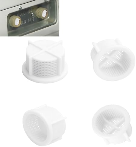 Upgraded AGM73269501 Washer Water Inlet Valve Filter Screen for LG Ken-more Washers, Replaces for AP5202486, 1810261, AH3618281, EA3618281 & PS3618281 Pack of 4 by Ketofa
