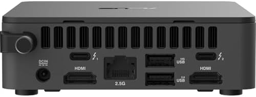 Asus NUC 13 Pro NUC13ANKI7 Mini Slim Desktop Computer - Intel Core i7-1360P 12-Core up to 5.0 GHz, 32GB RAM, 1TB PCIe SSD, Intel Iris Xe Graphics, WiFi 6E + Bluetooth 5.3, Windows 11 Pro - Image 4