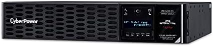 CyberPower PR2000RT2UN Smart App Sinewave UPS System, 2000VA/2000W, 8 Outlets, 2U Rack/Tower, RMCARD205 Pre-Installed - Image 4
