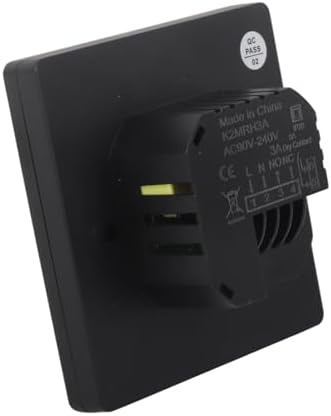 Smart Floor Heating Thermostat, 4400W 3A AC 90-240V by Walfront