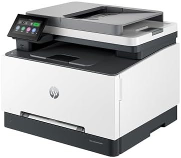 HP Color LaserJet Pro MFP 3301sdw Wireless All-in-One Color Laser Printer, Office Printer, Scanner, Copier, ADF, Duplex, Best-for-Office (499Q3F) by Unknown