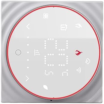 Smart Thermostat for Home Heating, 13mm Panel (White) by Unknown