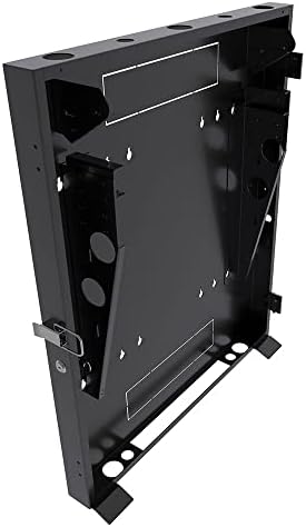 NavePoint 2U Vertical Server Rack Enclosure, Low Profile, 23.6" Deep, Max Weight Capacity 150 lbs - 2U Network Cabinet Vertical Wall Mount, Perforated, Black - Image 3