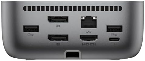 HP 100W Thunderbolt 4 Dock Port Replicator Bundle with DKZ Hub (Universal Thunderbolt/USB-C Docking Station, Single Cable for Charging, Data Transfers to Any Brand Laptop) - Image 6