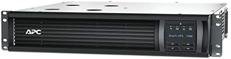 APC 1000VA Smart UPS with SmartConnect, SMT1000RM2UC Rack Mount UPS Battery Backup, Sinewave, AVR, 120V, Line Interactive Uninterruptible Power Supply by APCbySchneider-Electric