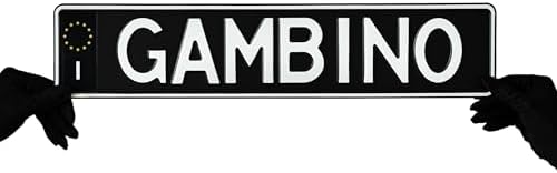 Custom Black on Black Nameplate Name Plate European License Home Decor Metal Art Personalized Front Delete Interior Funny Gift (White text) - Image 3