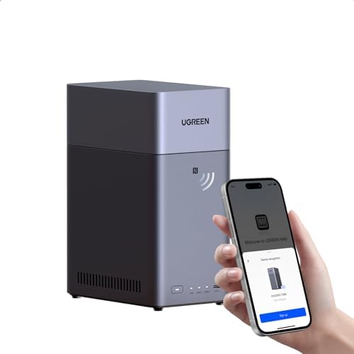 UGREEN NAS DH2300 2-Bay for Beginners & Personal Users, Phone Backup by UGREEN
