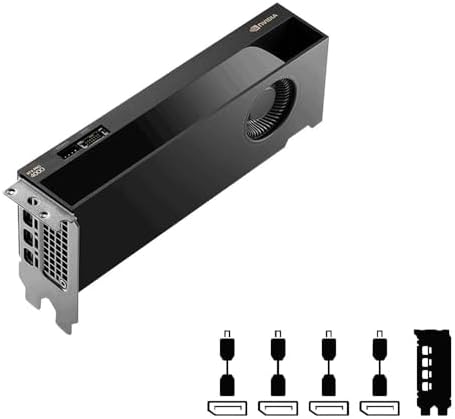 NVIDIA RTX PRO 4000 SFF Blackwell 24GB GDDR7 ECC - PCIe 5.0x8, 4X mDP 2.1b, Low-Profile Dual-Slot AI Workstation GPU Retail - Image 2