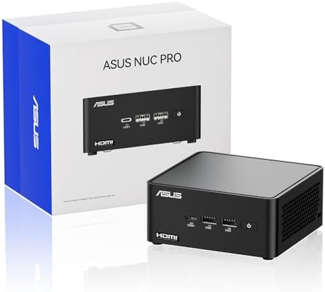 Intel NUC 14 Pro，for ASUS NUC 14 Pro NUC14RVH Revel Canyon AI Mini PC,Core Ultra 7 155H, Intel Arc GPU,AI Ready,32GB DDR5, 1TB SSD, Win 11 Pro, 8K/4K Quad Display/BT 5.3/WiFi 6E/Thunderbolt 4 by Intel