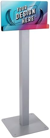 KwikBoost® Phone Charging Station Floor Stand, Custom Charging Kiosk with Lightning and USB-C Cables for Hotels Offices Schools Waiting Rooms by KwikBoost