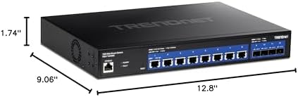 TRENDnet 12-Port 10G Web Smart Switch, TEG-7124WS - Image 6