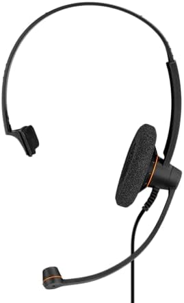 EPOS Sennheiser SC 30 USB ML (504546) - Single-Sided Business Headset | For Skype for Business | with HD Sound, Noise-Cancelling Microphone, & USB Connector (Black) - Image 2
