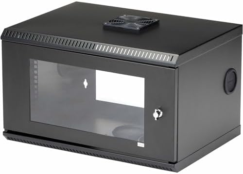 StarTech 6U Wall-Mount Cabinet, 19in, 2-Post, 11in Deep, 110lb (RK619WALL) by StarTech