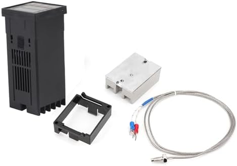 Smart Thermostat Digital Temperature Controller REXC100 40A Solid State Relay K Thermocouple Kit for Efficient Home Climate Management by Unknown
