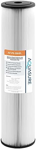 Fortitude V2 Series High Flow 30 Micron Pleated Sediment Filter Large Size by Aquasure