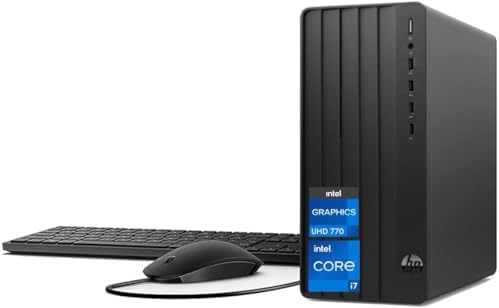HP Pro Tower 290 G9 Business Desktop, Intel Core i7-12700K Processor (12 Cores, Up to 5.0GHz), 64GB RAM, 1TB PCIe SSD, Support 4K, HDMI, VGA, Wi-Fi, Bluetooth, Keyboard & Mouse, Windows 11 Pro by Unknown