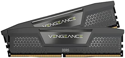 CORSAIR Vengeance DDR5 32GB (2x16GB) DDR5 5200MHz CL40 AMD EXPO Intel XMP iCUE Compatible Computer Memory – Gray (CMK32GX5M2B5200Z40) by Unknown