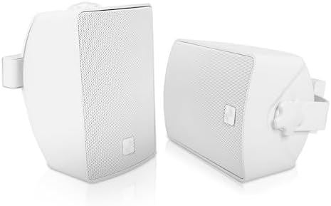Sound Town Commercial Restaurant Bluetooth Amplifier + Surface-Mount Speaker Set, with One 6-Zone 70V/100V Amplifier with Bluetooth, 6 x 4.5-Inch Surface-Mount Speakers, White (PAC180X6TV4W) - Image 4