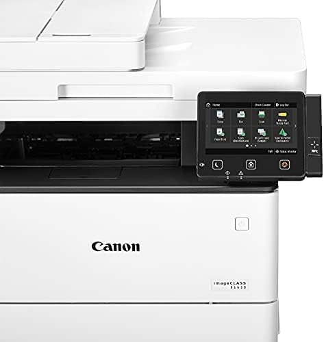 Canon imageCLASS D1650 - Monochrome Duplex Wireless Laser Printer, All-in-One With Scanner, Copier, Fax, Automatic Document Feeder, 3 Year Limited Warranty, 45 PPM, White - Image 3