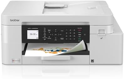 Brother INKvestment 4355 Wireless Color Inkjet All-in-One Printer with 1.8” Color Display and Manual Feed Slot | Includes Refresh Subscription Trial(1) (MFC-J4355DW) by Unknown
