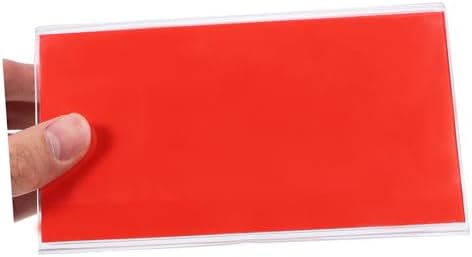 10pcs Plastic Double-Sided Triangle Desk Name Plate Holders - Image 3