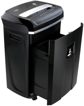 Aurora Anti-Jam 20-Sheet Crosscut CD/Paper and Credit Card Shredder, 7-Gallon pullout Basket, 60 Minutes Continuous Run Time - Image 4