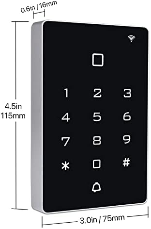 Wireless WiFi Access Control Keypad, Tuya Door Access Control System - Image 5