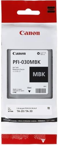 Matte Black Ink 55ml (PFI-030MBK) for Canon imagePROGRAF TA-20 and TA-30 by Unknown
