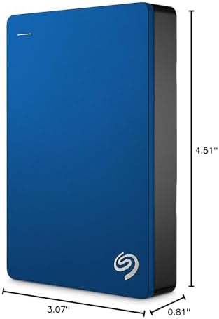 Seagate Backup Plus Portable 4TB External Hard Drive HDD – Blue USB 3.0 for PC Laptop and Mac, 2 Months Adobe CC Photography (STDR4000901) - Image 4
