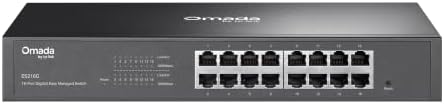 Omada ES216G, 16 Port Gigabit Easy Managed Switch by Unknown