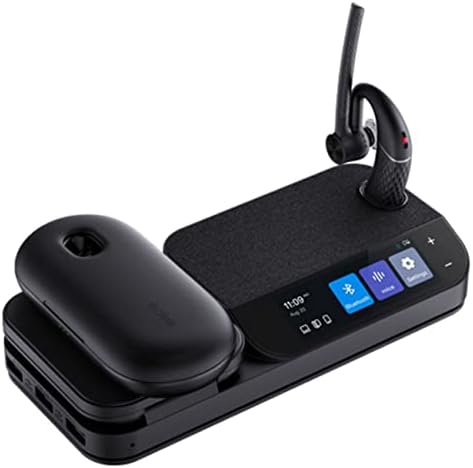 Yealink BH71 Workstation Pro Teams Certified Speaker and On Ear Bluetooth Headset BH71, Dongle, Charging Case, For Video / Mobile Phone Calls, Compatible with Zoom, UC Meet, Gold Support Plan, 1208654 by GlobalTeckWorldwide