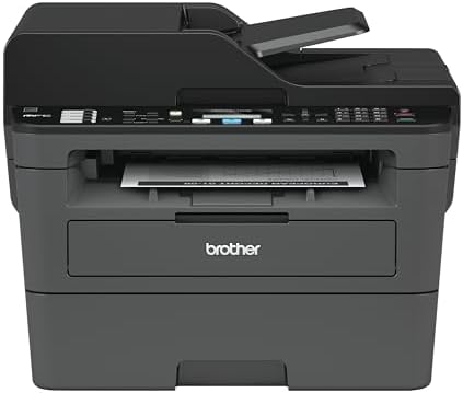 Brother Monochrome Laser Printer, MFCL2710DW, Wireless Networking, Duplex Printing, Includes 4 Month Refresh Subscription Trial and Amazon Dash Replenishment Ready by Unknown