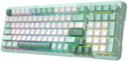 Redragon K742 Bluetooth Wireless Mechanical Gaming Keyboard with Knob by REDRAGON