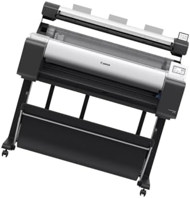 Canon imagePROGRAF TM-350 MFP Lm36 36-Inch 5-Color Lucia TD Pigment Ink Printer with 4.3-Inch Adjustable UI Screen and Automatic Paper Detection - Image 2