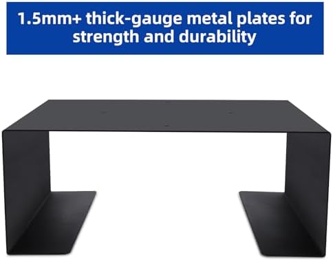 UPS Mount Heavy Duty Metal Rack Wall Mounted for Uninterruptible Power Supply Compatible with APC CyberPower (12.3" H x 4.8" W x 13" D) - Image 5