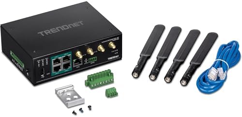 TRENDnet Industrial AC1200 Wireless Gigabit PoE+ Router, TI-WP100 - Image 4