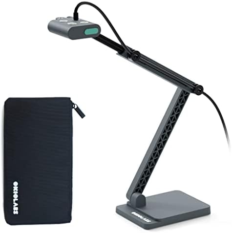 OKIOCAM S2 Pro 13-MP USB Document Camera, Built-in Light & Mic, OKIOPoint Smart Pointer, for PC | Mac | Chromebook, Ultra HD Camera for Live Demo for Web Conference, Remote Teaching by OKIOLABS