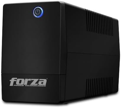 Forza UPS Battery Backup & Surge Protector 6 Outlet Battery Backup for Computer Desktop 750VA (375W) Uninterruptible Power Supply by ForzaPowerTechnologies